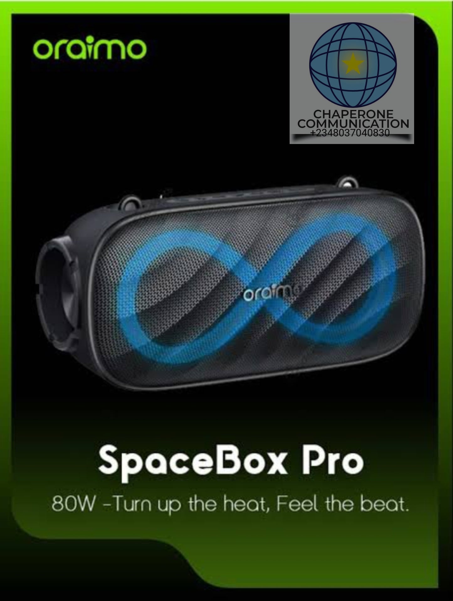 Oraimo SpaceBox Pro 80W Bluetooth Speaker | OBS-682