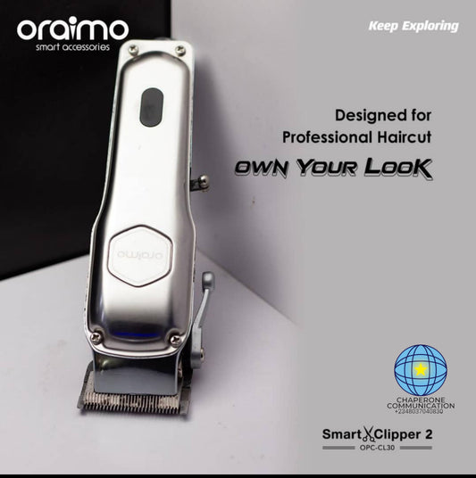 Oraimo Smart Clipper 2 OPC-CL30 — Cordless Professional Hair Clipper