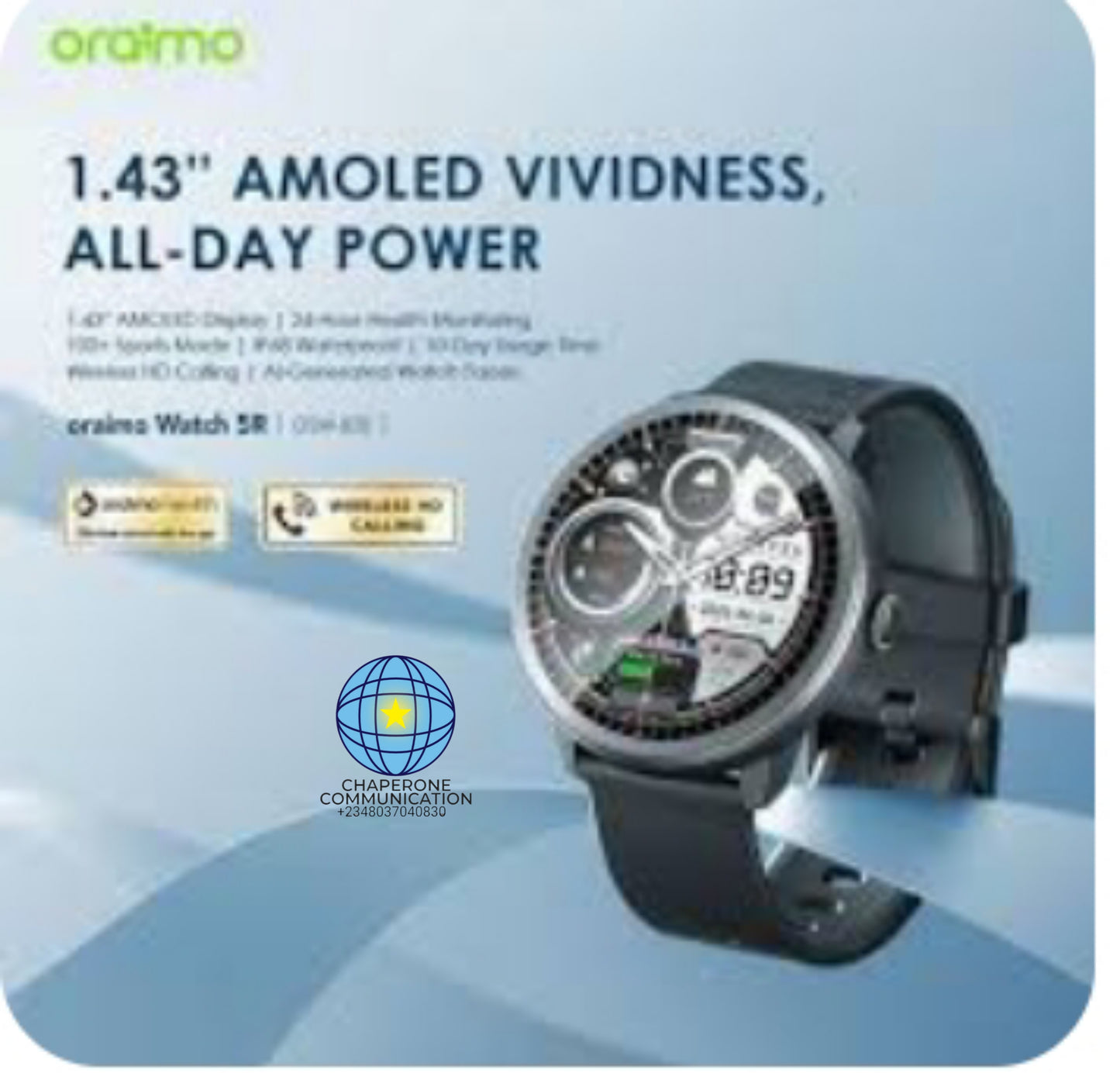 Oraimo Smart Watch 5R | OSW-820