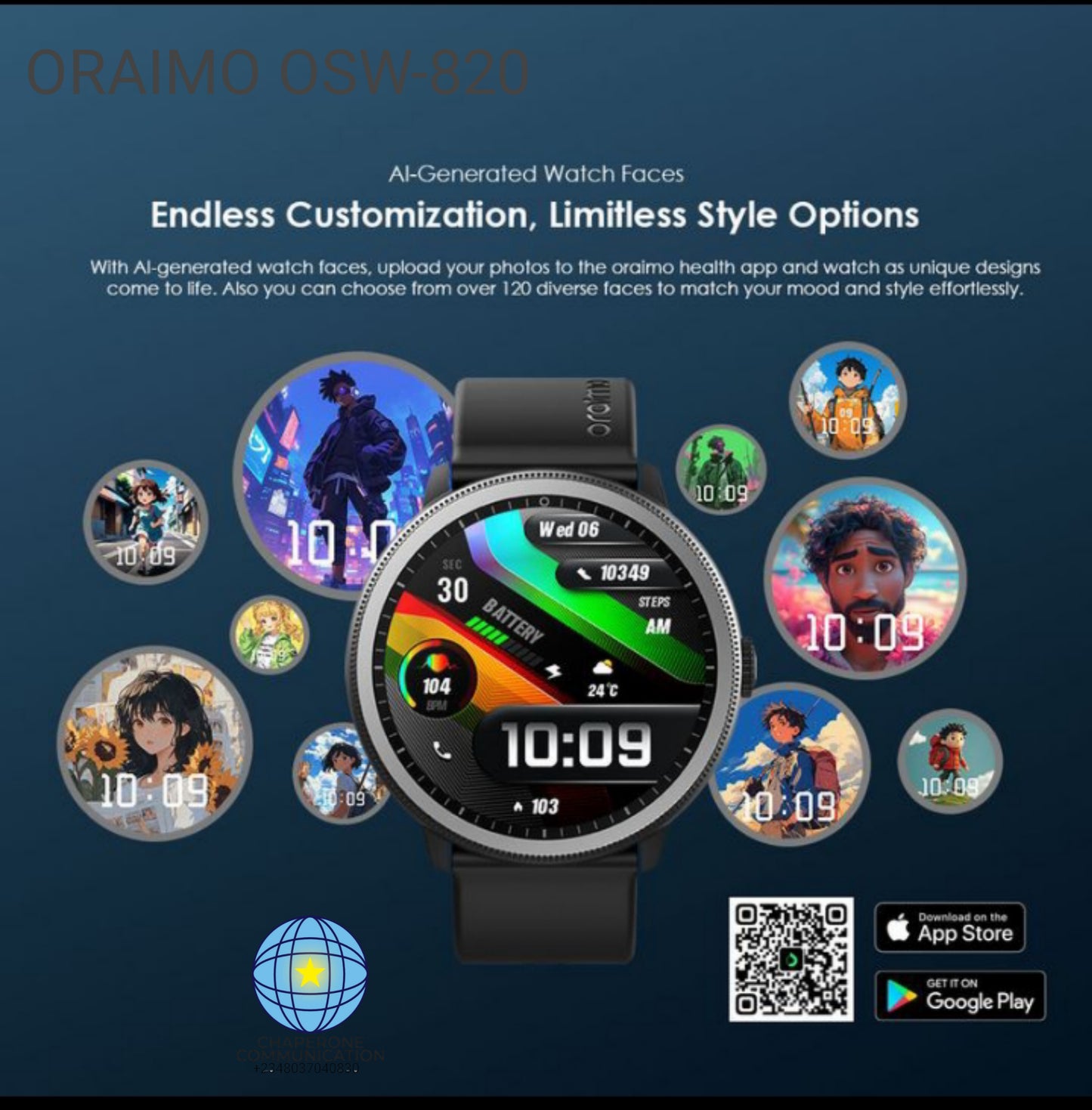 Oraimo Smart Watch 5R | OSW-820
