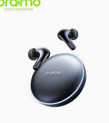 Oraimo SpaceBuds 2 OTW-631 — ANC 52dB Hybrid Noise Cancellation | True Wireless Earbuds | Deep Bass