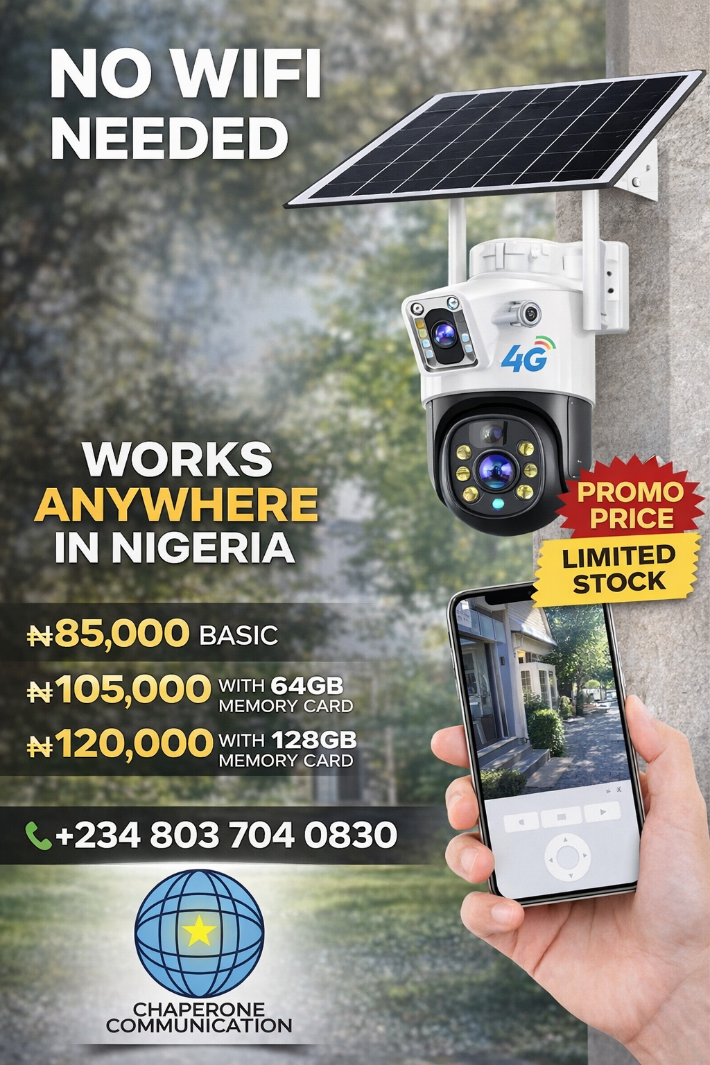 First Eagle V380 Pro Solar Dual Lens PTZ Security Camera | E380
