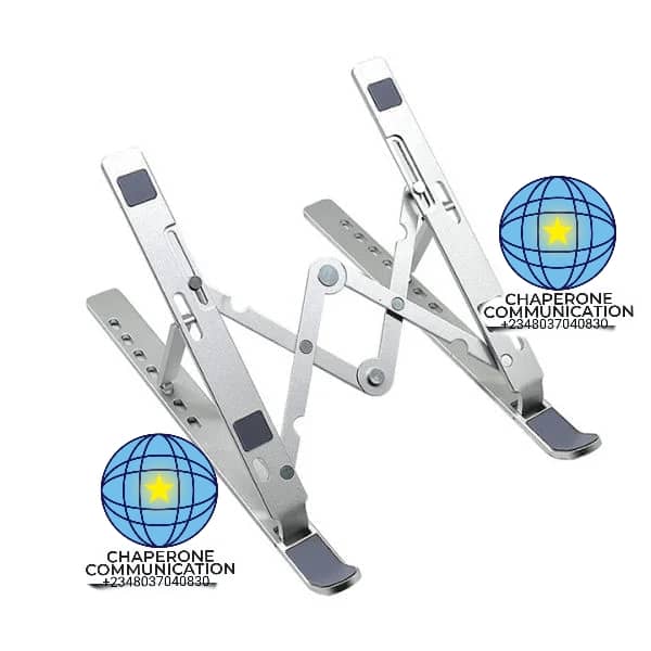 Creative Foldable Laptop Stand — Adjustable, Portable & Ergonomic