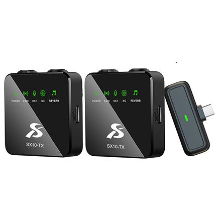 SX-10 Double Transmitter Wireless Microphone System