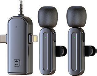SX-26 3-in-1 Double Transmitter Wireless Microphone System