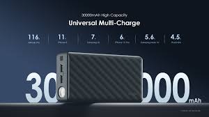 Oraimo Power Box 300 Lit 30,000mAh Power Bank — Fast Charging | OPB-1301