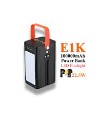 First Eagle E1K 100,000mAh 22.5W Fast Charging Power Bank