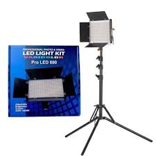 PRO LED 800 LED Video Light Kit — Professional Studio Lighting