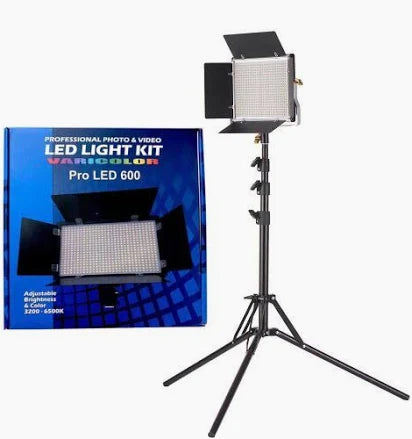 PRO LED 600 LED Video Light Kit — Photography & Studio Lighting