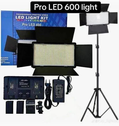 PRO LED 600 LED Video Light Kit — Photography & Studio Lighting