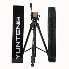 Yunteng VCT-880 Professional Video Tripod with Fluid Head